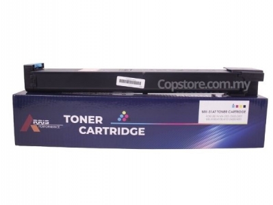 Compatible Sharp Cyan Toner Cartridge (ARRIS) MX2600N MX2301 MX3100N MX4100N MX4101N MX5000N MX5001N