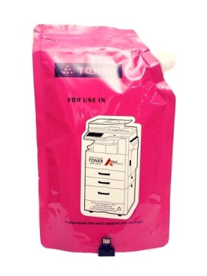 Compatible Sharp Magenta Toner Packet 400g (ARRIS) + MX-51ATM CHIP MX4110N MX4111N MX4140N MX4141N MX5110N MX5111N MX5140N MX5141N