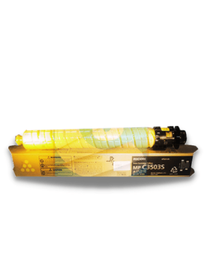 Original Ricoh Yellow Toner Cartridge MPC3003 MPC3004 MPC3503 MPC3504