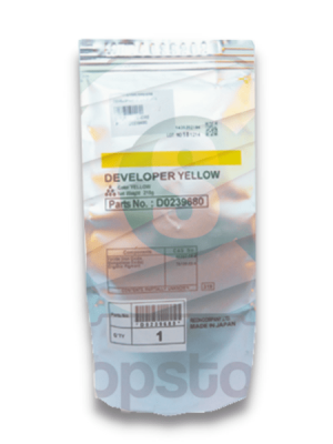 Original Ricoh Yellow Developer MPC2800 MPC2800SPF MPC3300 MPC3300SPF MPC4000 MPC4000SPF MPC5000 MPC5000SPF