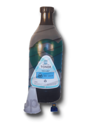Compatible Sharp Black Toner Bottle 700g (ARRIS) + Chip MX235AT AR5623 AR5618 AR5620 MX232